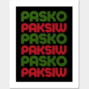 Pasko Paksiw: Funny Filipino Christmas Tongue Twister T Shirt Posters and Art